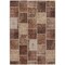 Edge Collections - 5' x 8' - Brown - Washable Patchwork Area Rug for Indoor and Outdoor Use - 1 Piece